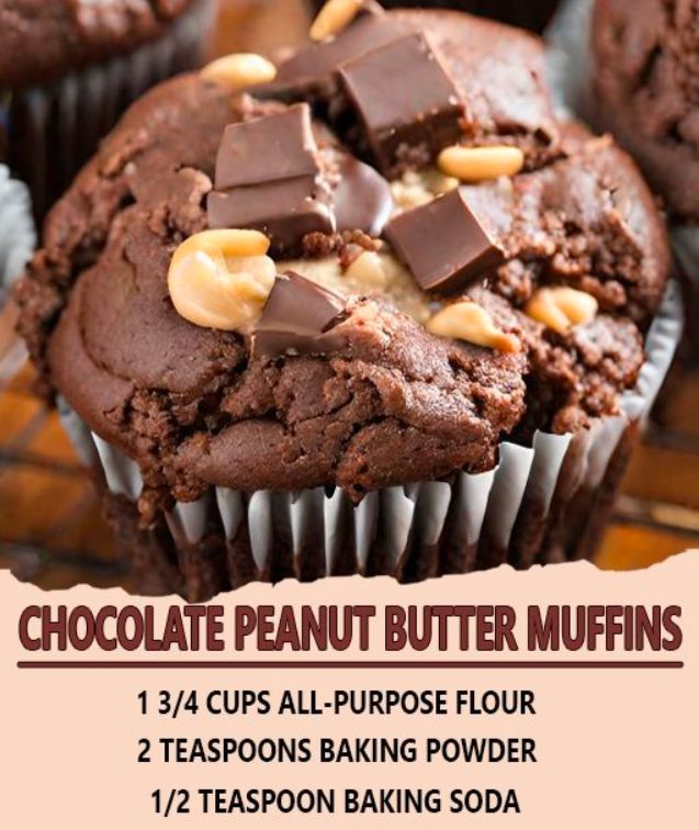 Healthy Chocolate Peanut Butter Muffins: Oil-Free Recipe